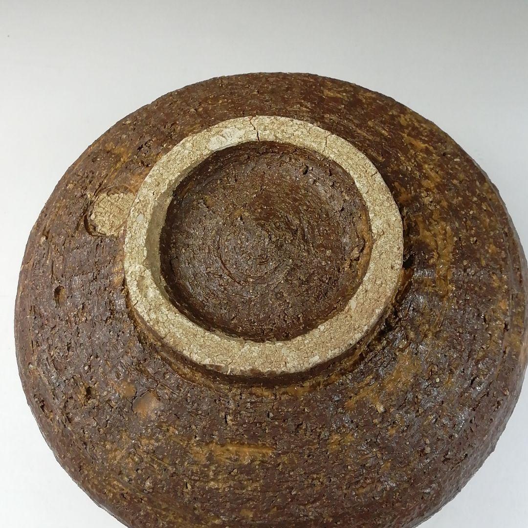 Ｔ２２８　茶碗　『瀬戸伊賀　茶碗』『野田東山作』　共箱　抹茶碗　茶道具