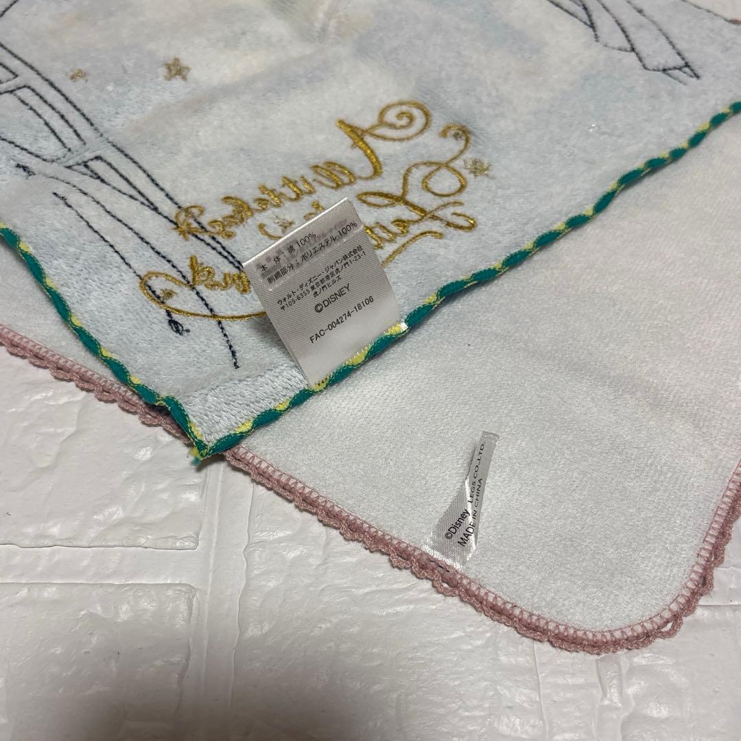 確認用　未使用　Disney Peter Pan タオルハンカチ　ピーターパン