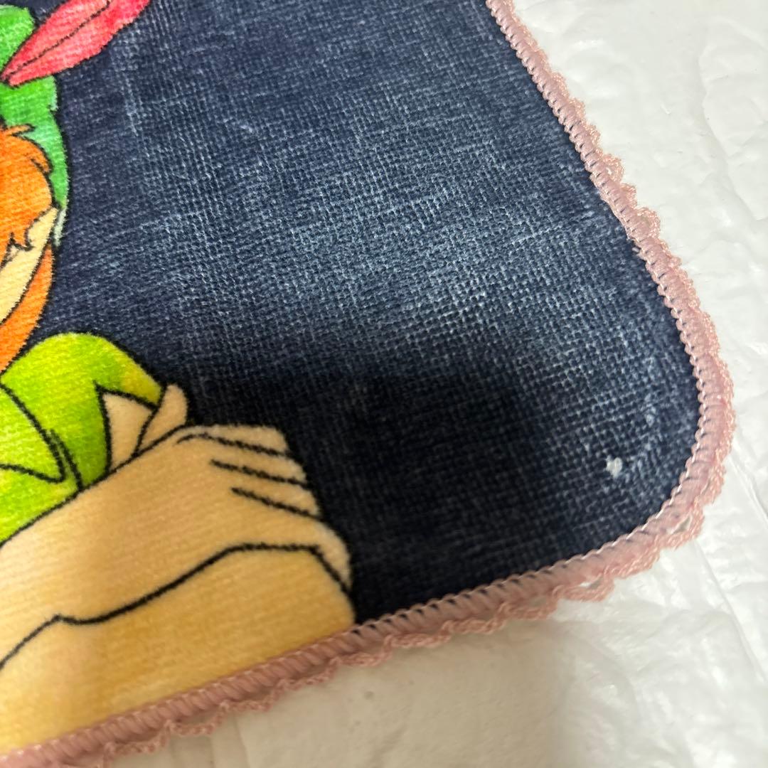 確認用　未使用　Disney Peter Pan タオルハンカチ　ピーターパン