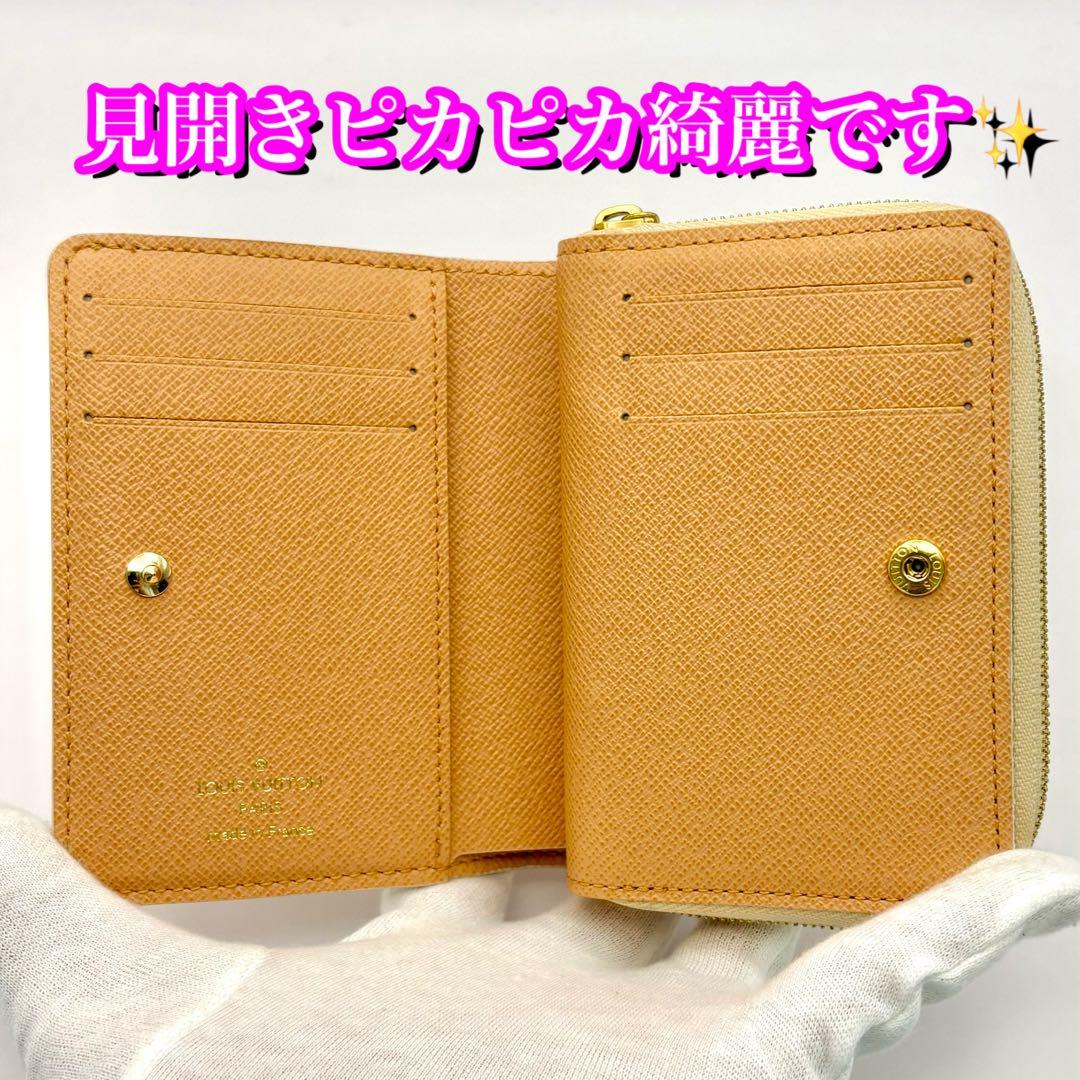 新品並み✨ルイヴィトン　ポルトフォイユ・ルー　デュンヌ　モノグラム　折り財布　箱