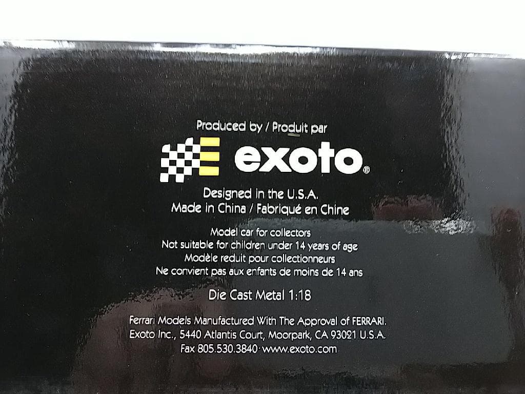 exoto エグゾト 1/18 フェラーリ 312B 1970 ジャッキーイクス