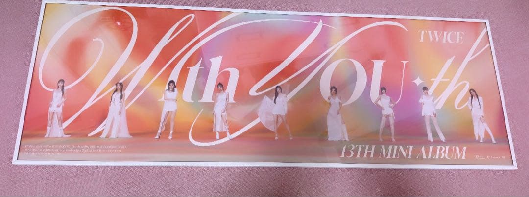 TWICE With You13THMINI ALBUM 予約特典ポスター枠付き