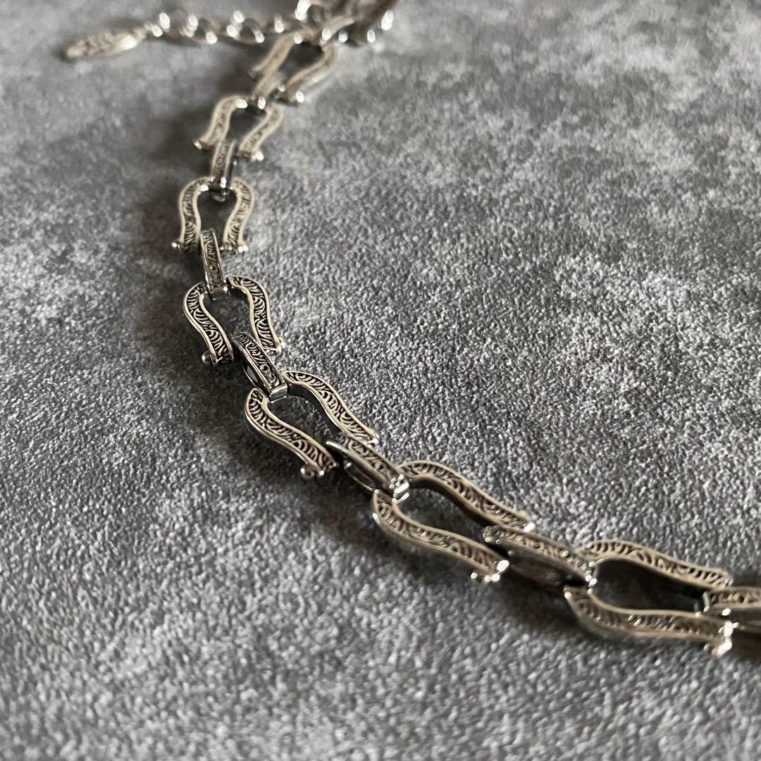 メキシカンジュエリー シルバー925 ホースシュー ブレスレット ヴィンテージ