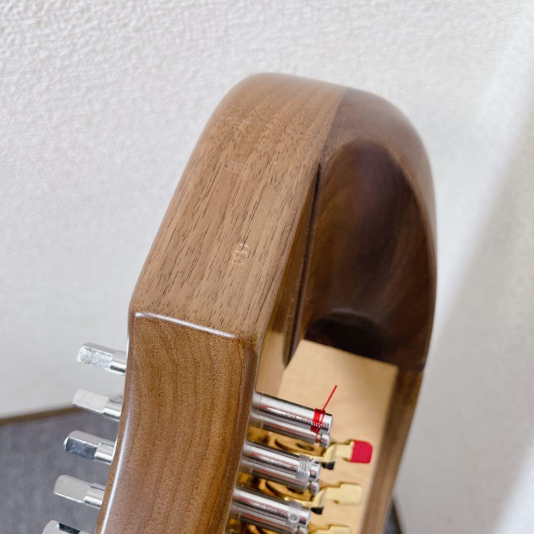 25年製 AOYAMA ハープ 25s 25弦 サウルハープ ブラウン
