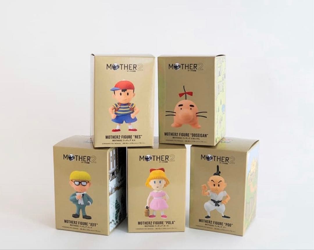 GOLDBOXシリーズ MOTHER2 フィギュア5体セット　ほぼ日　新品未開封