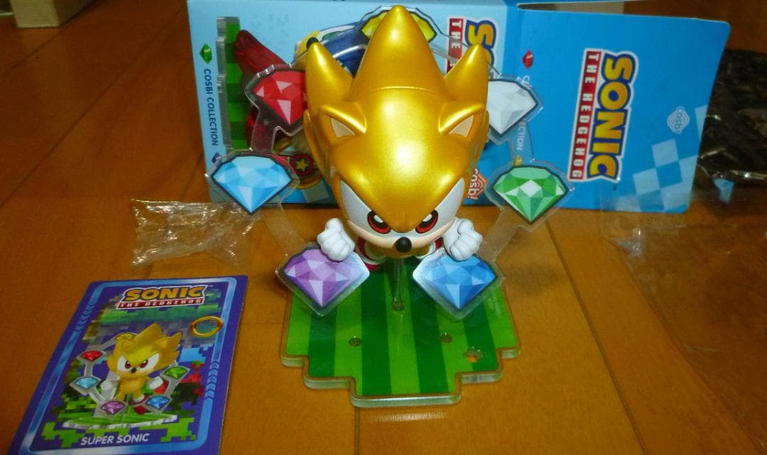 ソニック・ザ・ヘッジホッグ◆スーパーソニックSEGA東京コスビCosbi中古レア