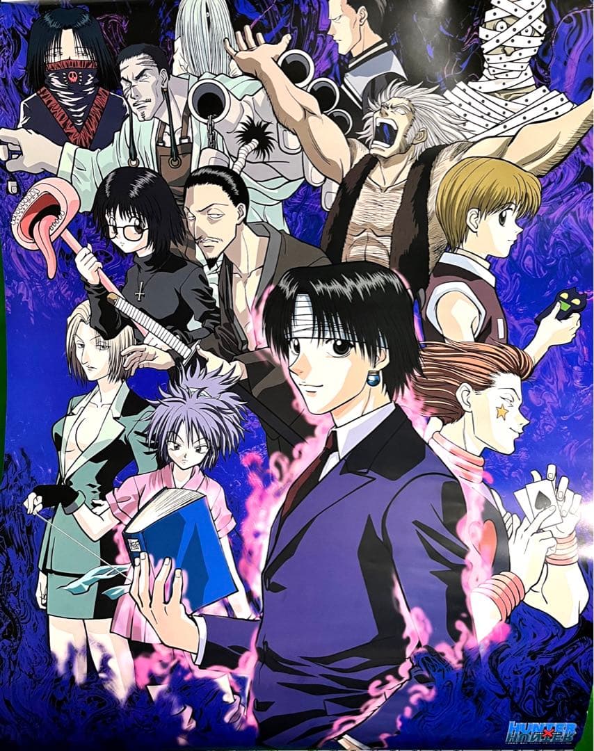 初期 希少　HUNTER×HUNTER 幻影旅団 　クロロ　ヒソカ カレンダー⑥