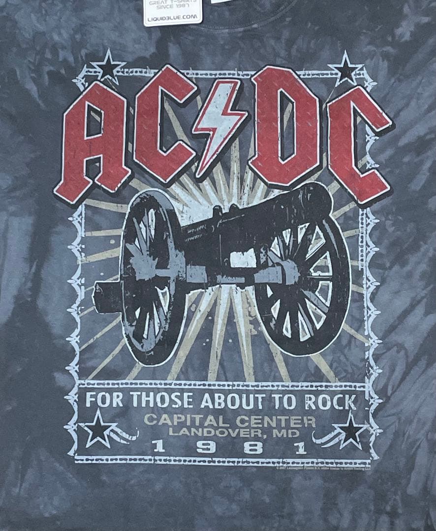 【AC/DC】Tシャツ⑥ Lサイズ