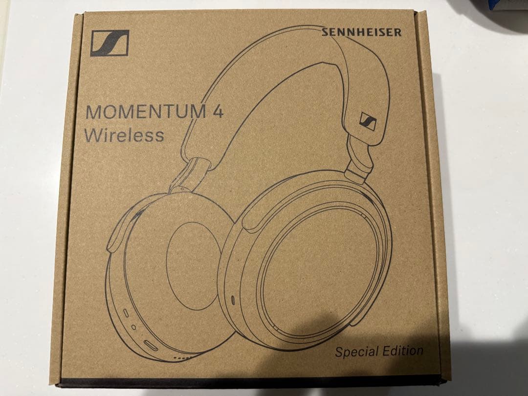 美品 Sennheiser Momentum 4 SPブラック ヘッドホン
