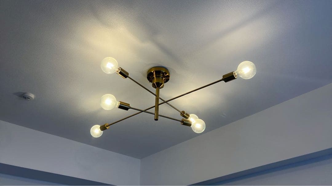 unicoシーリングライト Astre別注カラー　 ゴールド〔LED電球付き〕