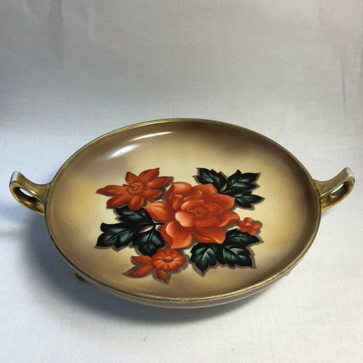 【中古/ヴィンテージ もうすぐアンティーク】オールドノリタケ　プレート