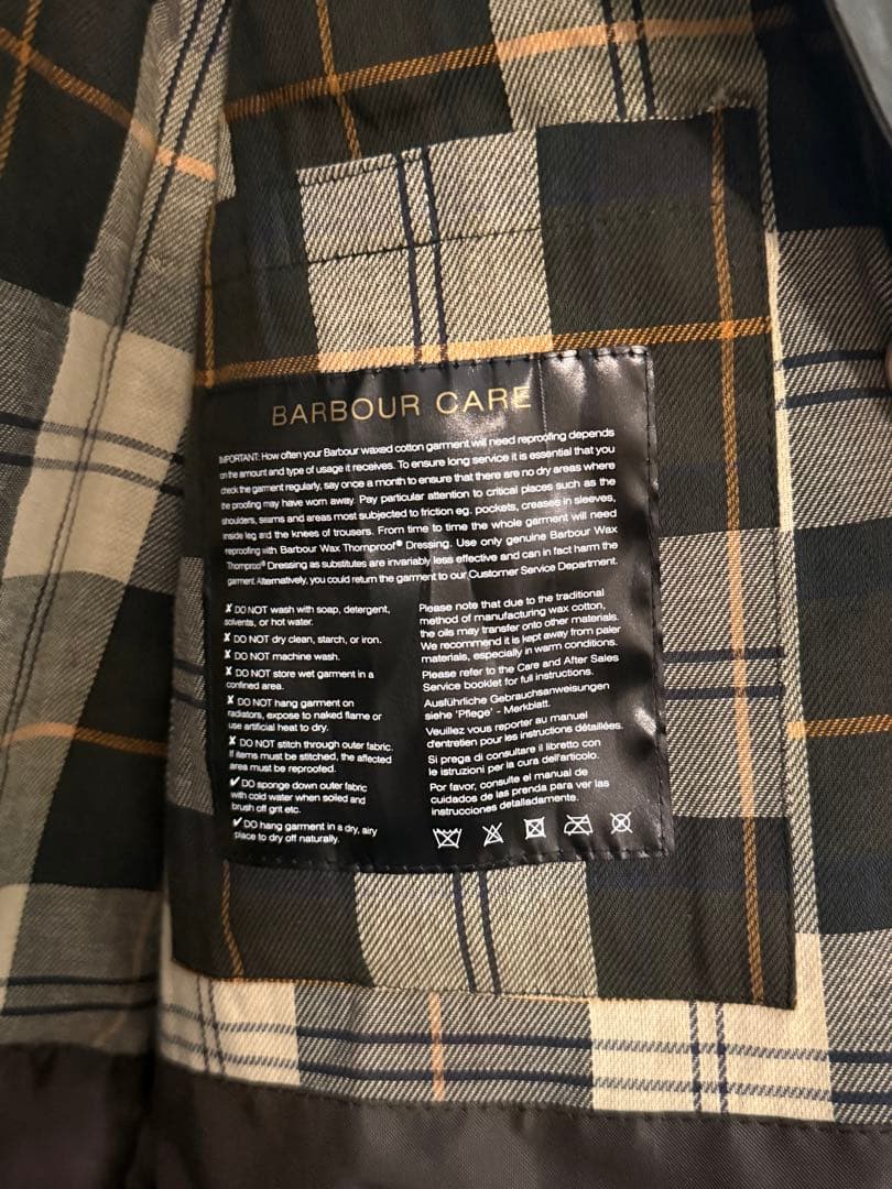 Barbour BEDALE ワックス ジャケット オーバーサイズ フィット