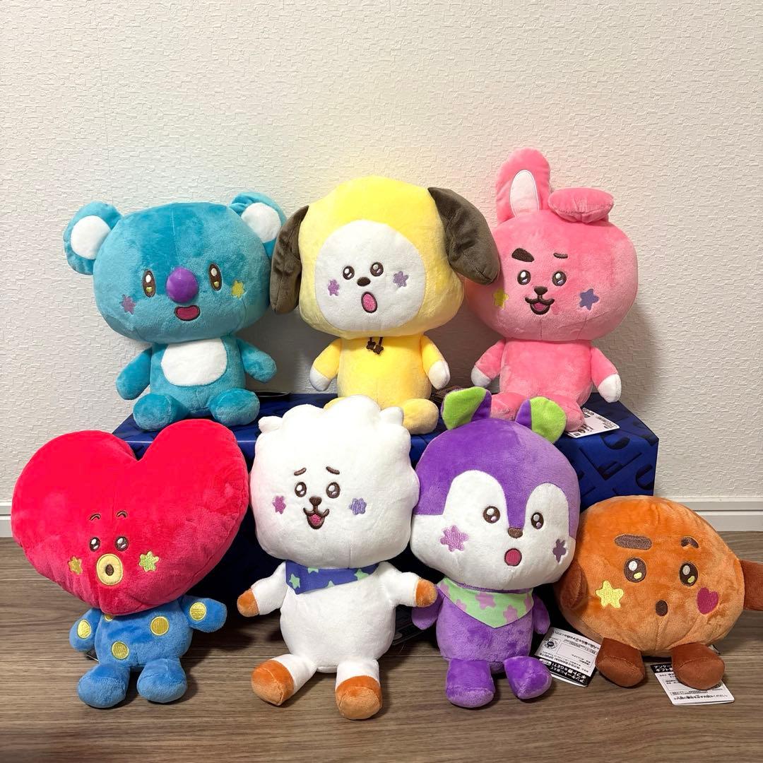 BT21 The Journey もふぐっとぬいぐるみ コンプリート