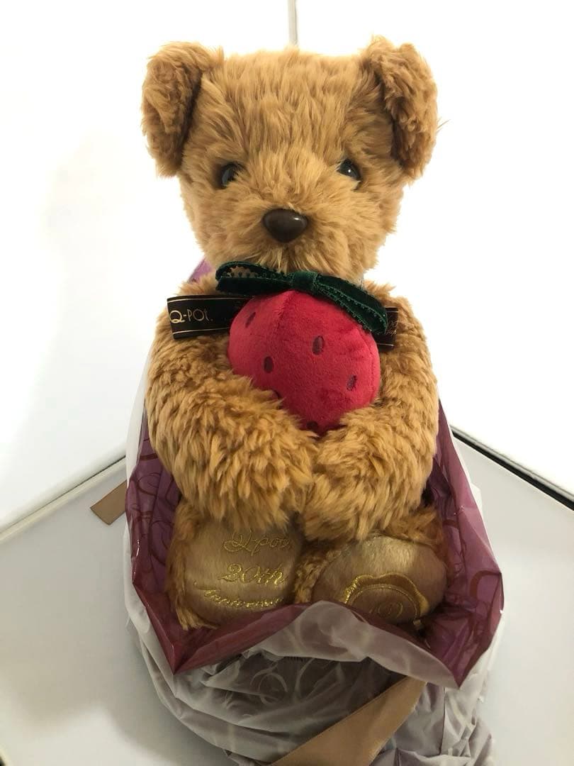 Q-pot 20周年 限定 テディベア ストロベリー くま キューポット