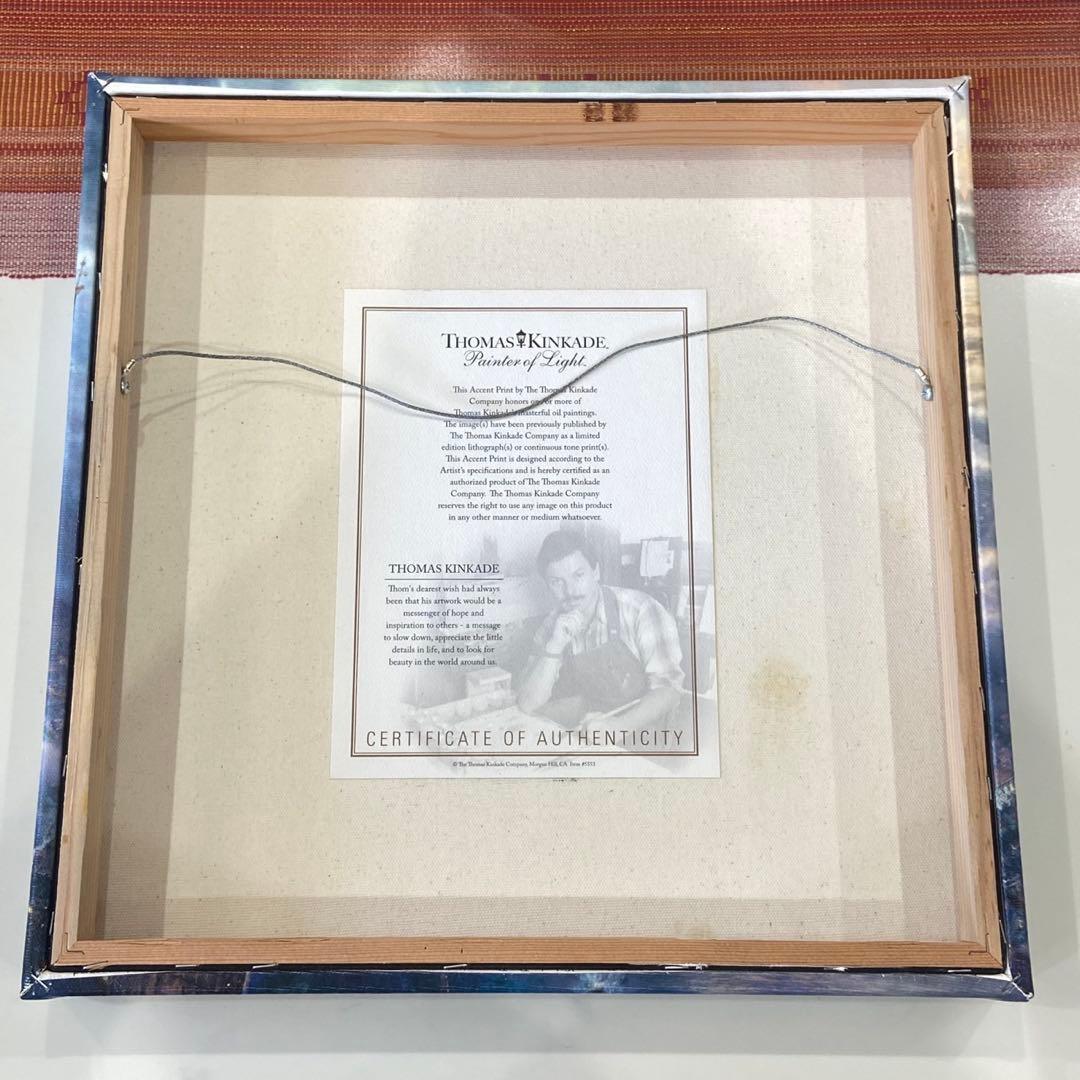 トーマスキンケード ディズニー　ピーターパン　キャンバス　絵画