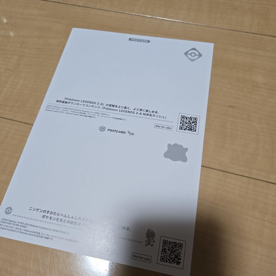 ポケモンZA ソフト 予約購入特典 オリジナルアートブック キーホルダー