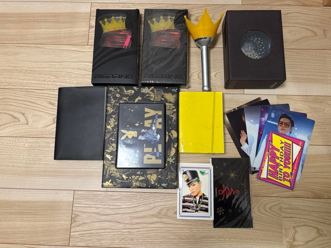 bigbang CD DVD BD グッズ まとめ売り ペンライトジャンク