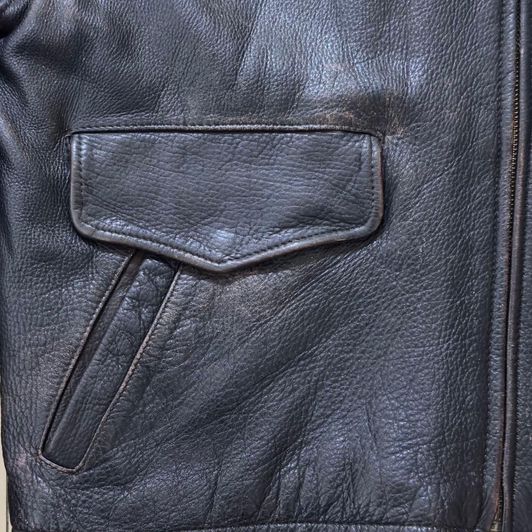 【sleepyboyさん着用】90s OLDGAP レザージャケット