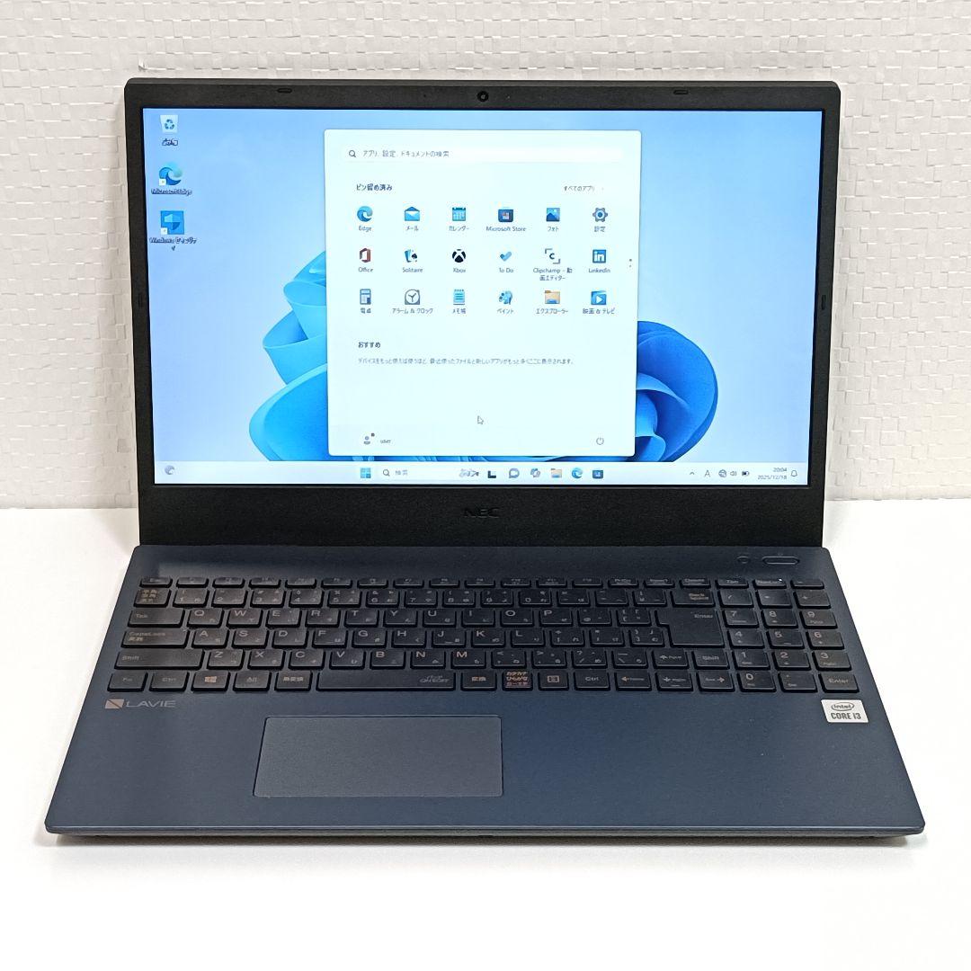 【LED】2022年 Windows11 NEC Corei3 15.6型