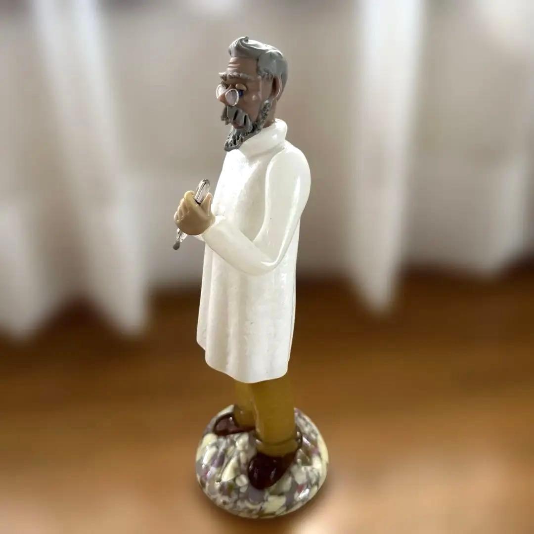 ボヘミアンガラス　ドクター人形　内科医