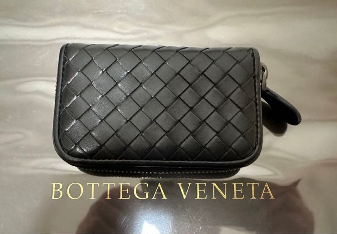 ★【極美品】ボッテガヴェネタ ケース ラム／ネロブラック／✨✨✨5️⃣