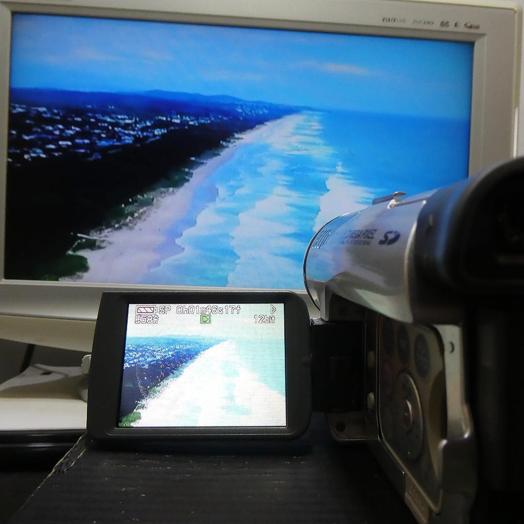 動作良好 パナソニックNV-GS120 MiniDVビデオ　デジタルダビングに