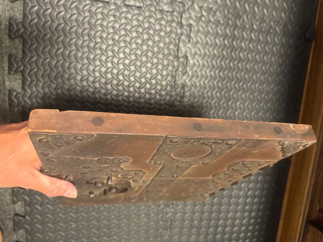 舟箪笥　当時物　扉のみ　美品