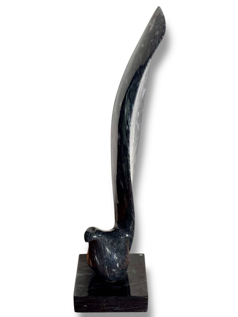 #大理石 鳥モチーフ彫刻 オブジェ