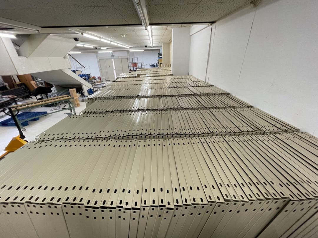 スチールラック 180×45×180 5段 ベージュ 1台分 福井県引き取り限定