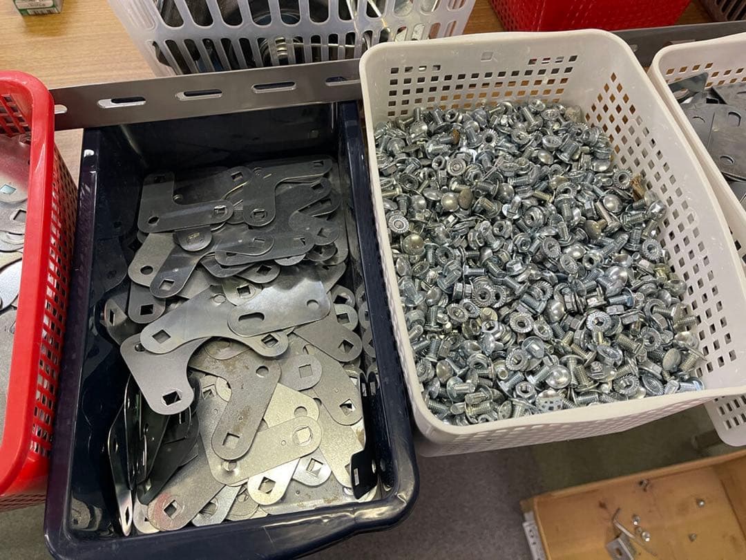 スチールラック 180×45×180 5段 ベージュ 1台分 福井県引き取り限定