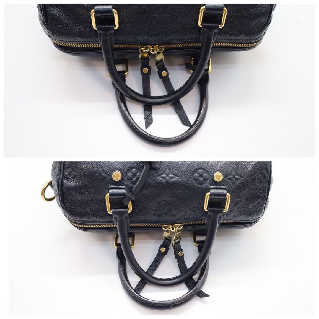 【美品❗✨】 ヴィトン モノグラム　アンプラント スピーディ25　バンドリエール