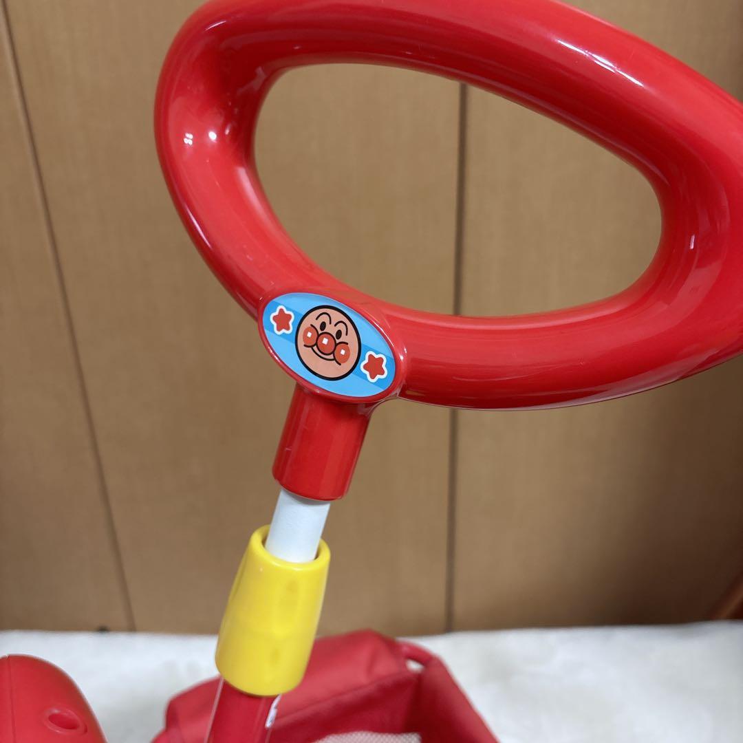 アンパンマン 三輪車 それいけ！アンパンマン デラックスII レッド 赤