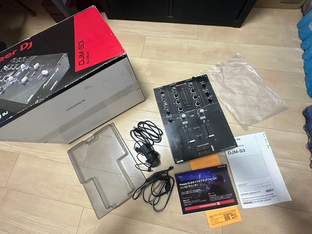 Pioneer DJ DJM-S3 ミキサー Decksaver