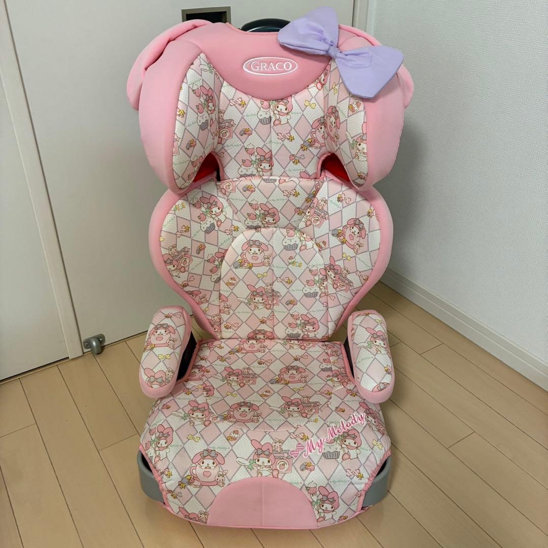 めろりん様　GRACOジュニアシートベルト （グレコ×マイメロディ限定モデル)