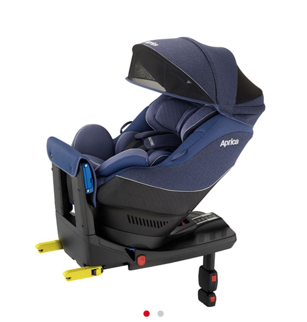 Aprica クルリラ ネイビー 回転式チャイルドシート