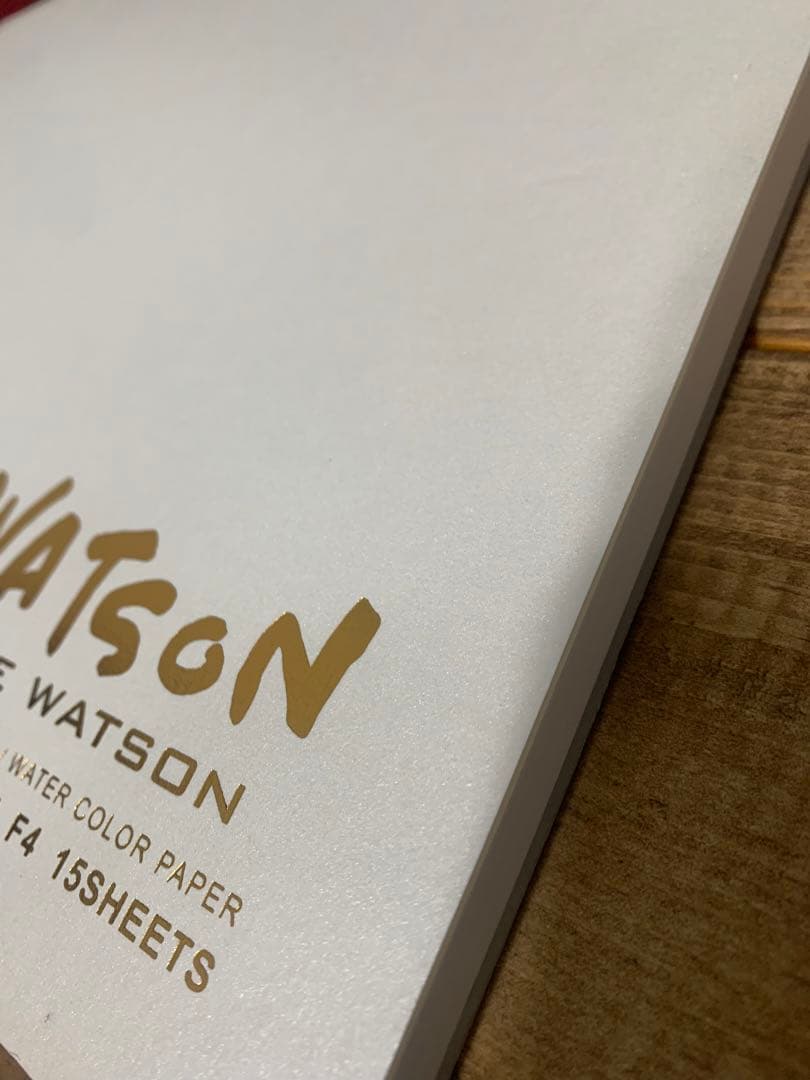 ホルベイン透明水彩絵具_30色 WHITE_WATOSON_15SHEETS
