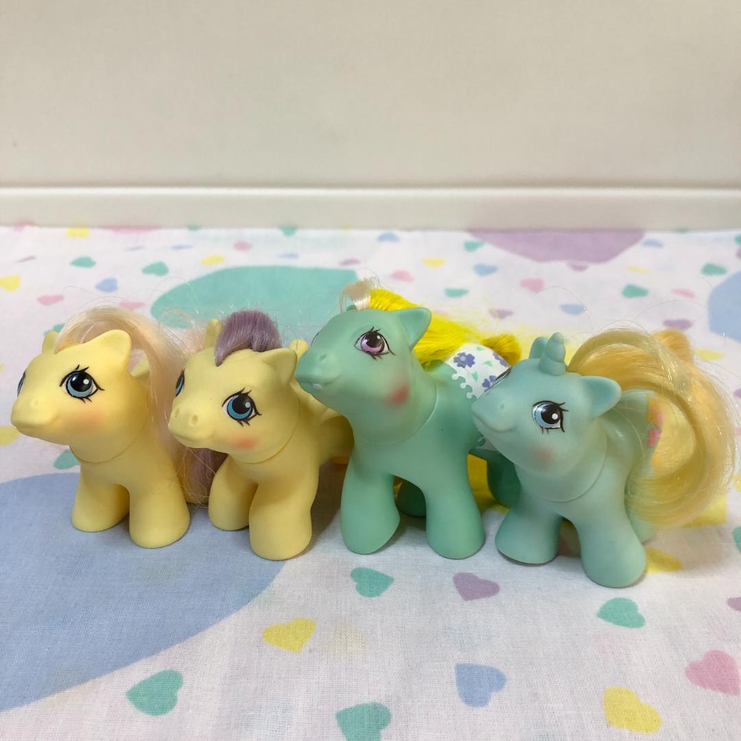 マイリトルポニー 4体セット G1 ベイビー ヴィンテージ アメトイ アラモード