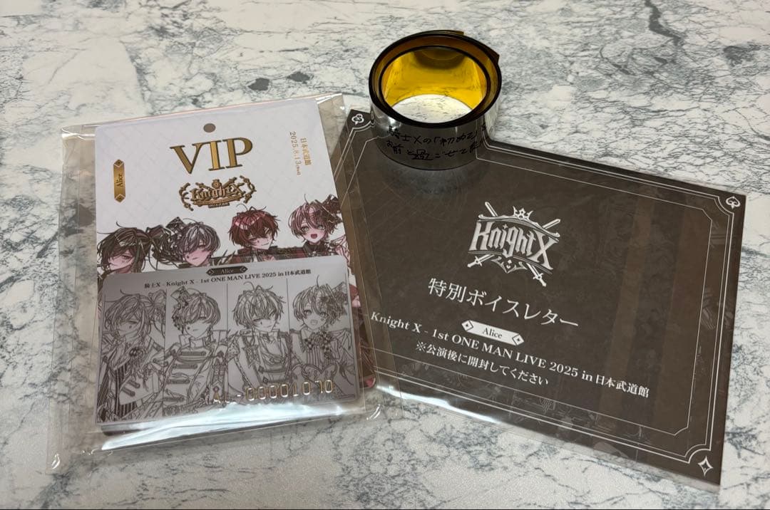Knight x 1st ONE MAN LIVE 2025 VIP特典