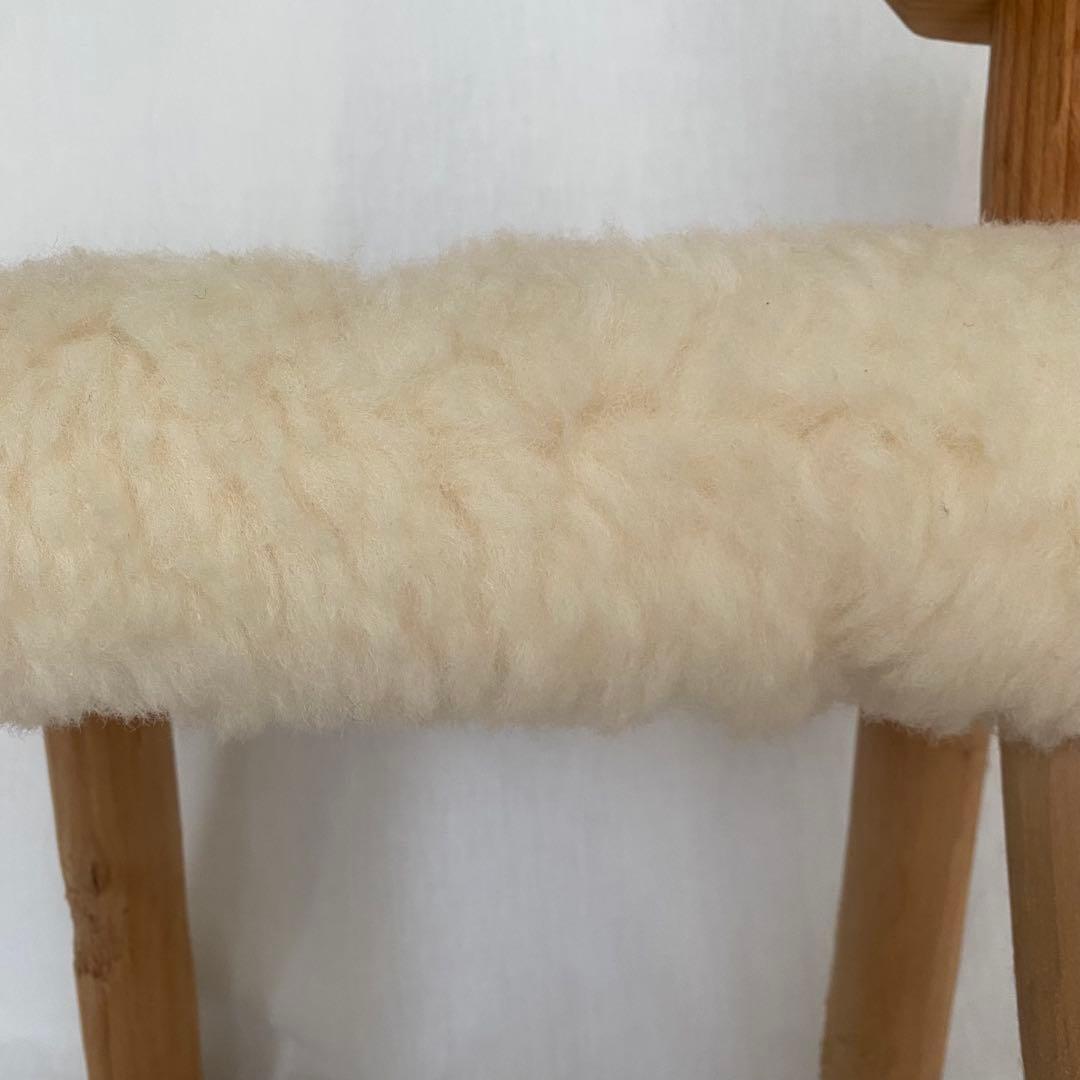 羊のスツール オブジェ 置物