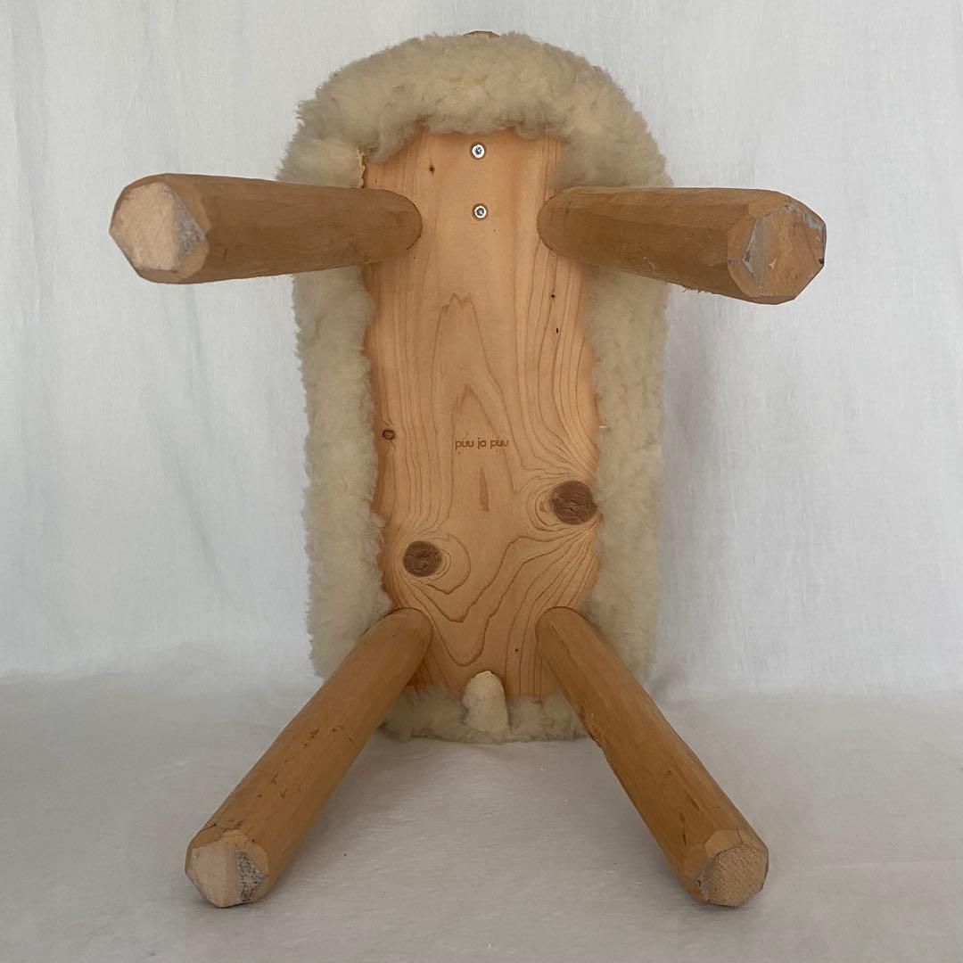 羊のスツール オブジェ 置物