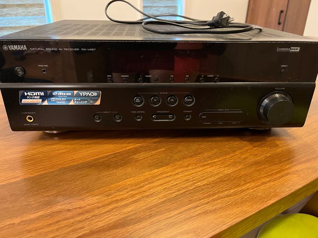 【値下】YAMAHAヤマハ AVレシーバーRX-V467