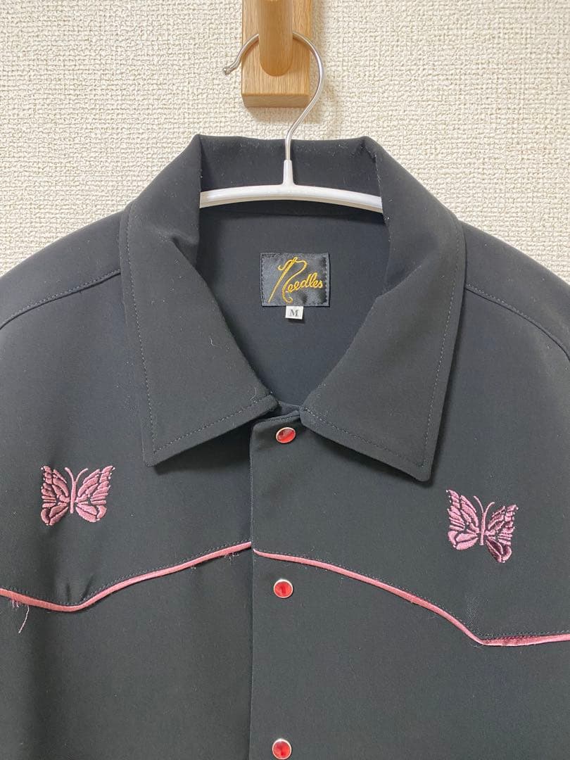 needlesジャケット 蝶の刺繍