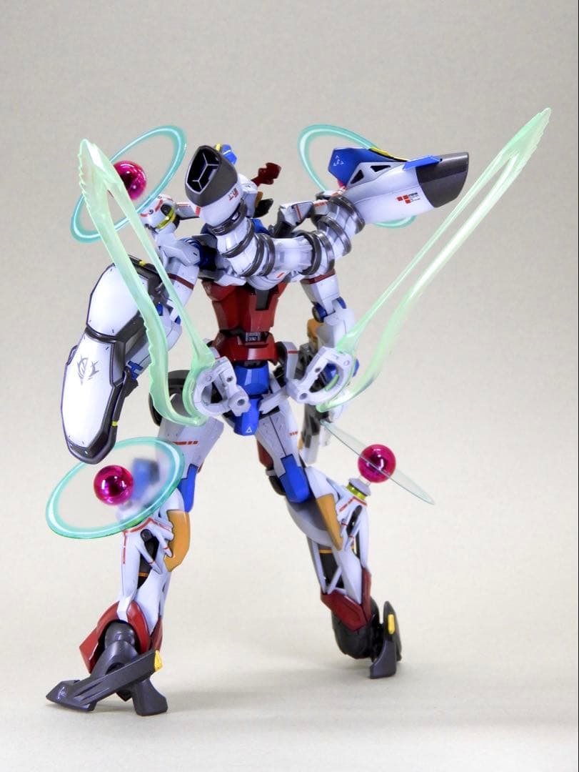 HG ジークアクス エンディミオン・ユニット覚醒時 全塗装 / ガンプラ 完成品