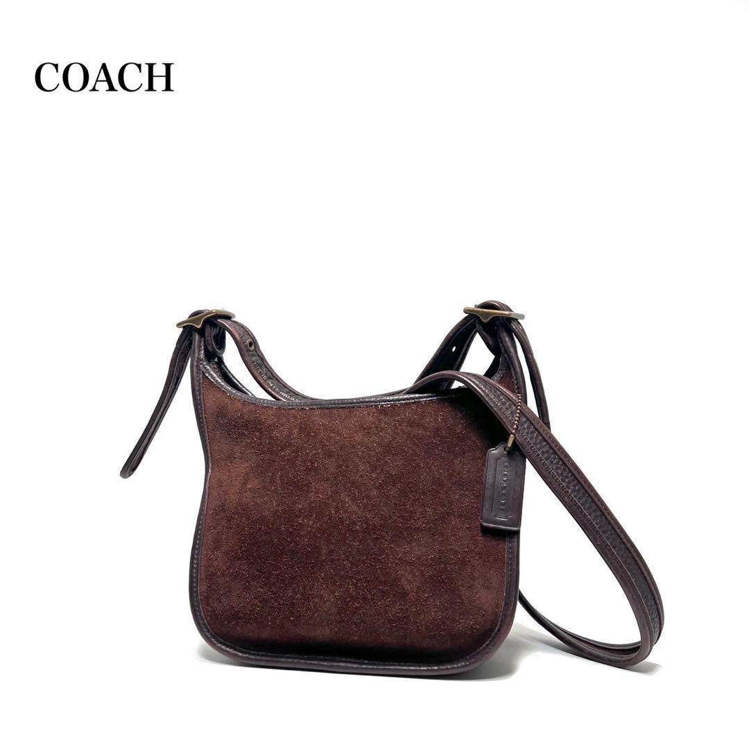 【良品】OLD COACH USA製/オールドコーチ/レザー/ショルダーバッグ
