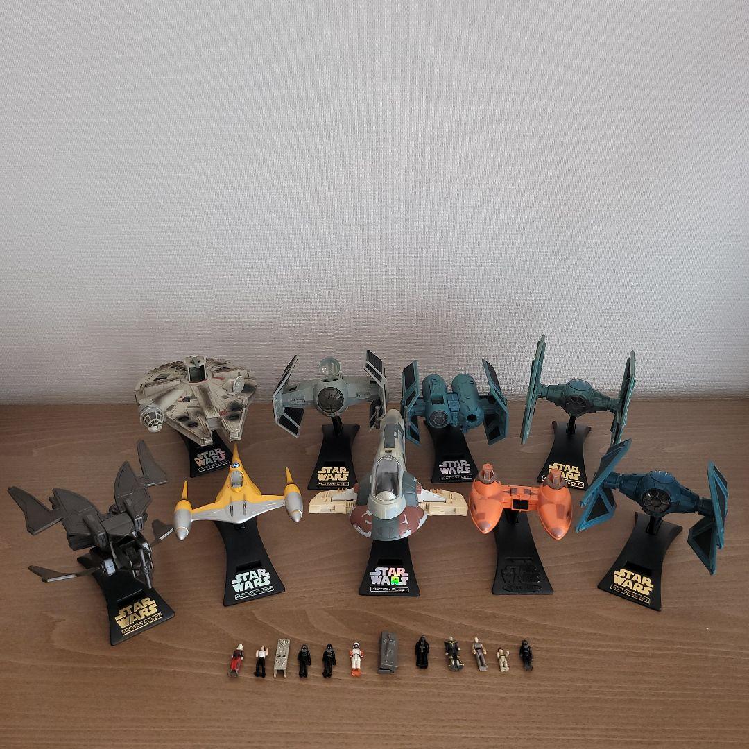 STAR WARS 宇宙船フィギュアセット 8機 ミニフィギュア12体