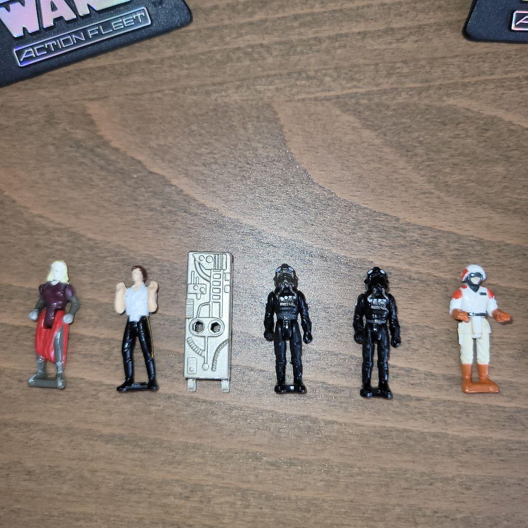STAR WARS 宇宙船フィギュアセット 8機 ミニフィギュア12体