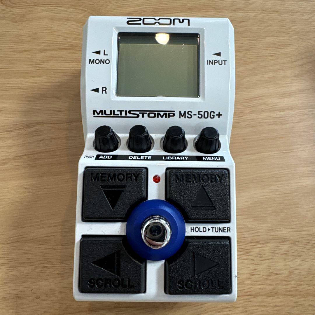 ZOOM MS-50G+ MULTISTOMP 箱あり