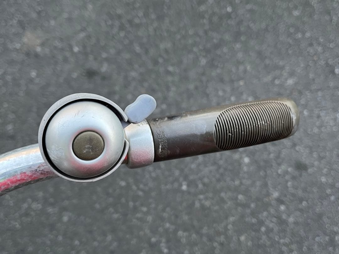 ナ*ナ様 中古美品ブリヂストンLEDオートライト自転車26インチ★マットカーキ※