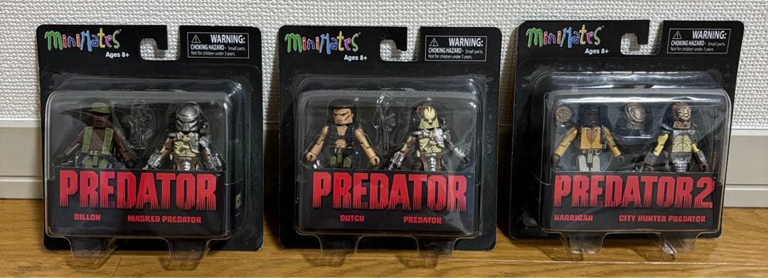 minimates ミニメイツ　predator プレデター　3種類　新品