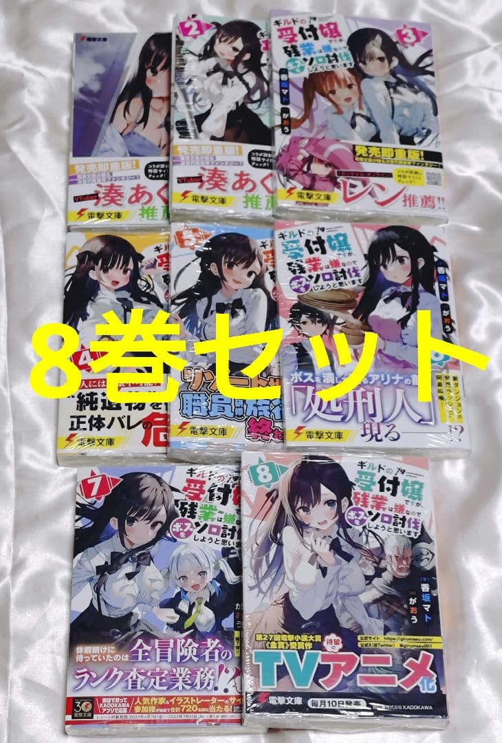 ギルドの受付嬢ですが、残業は嫌なのでボスをソロ討伐しようと思います 　1〜8巻